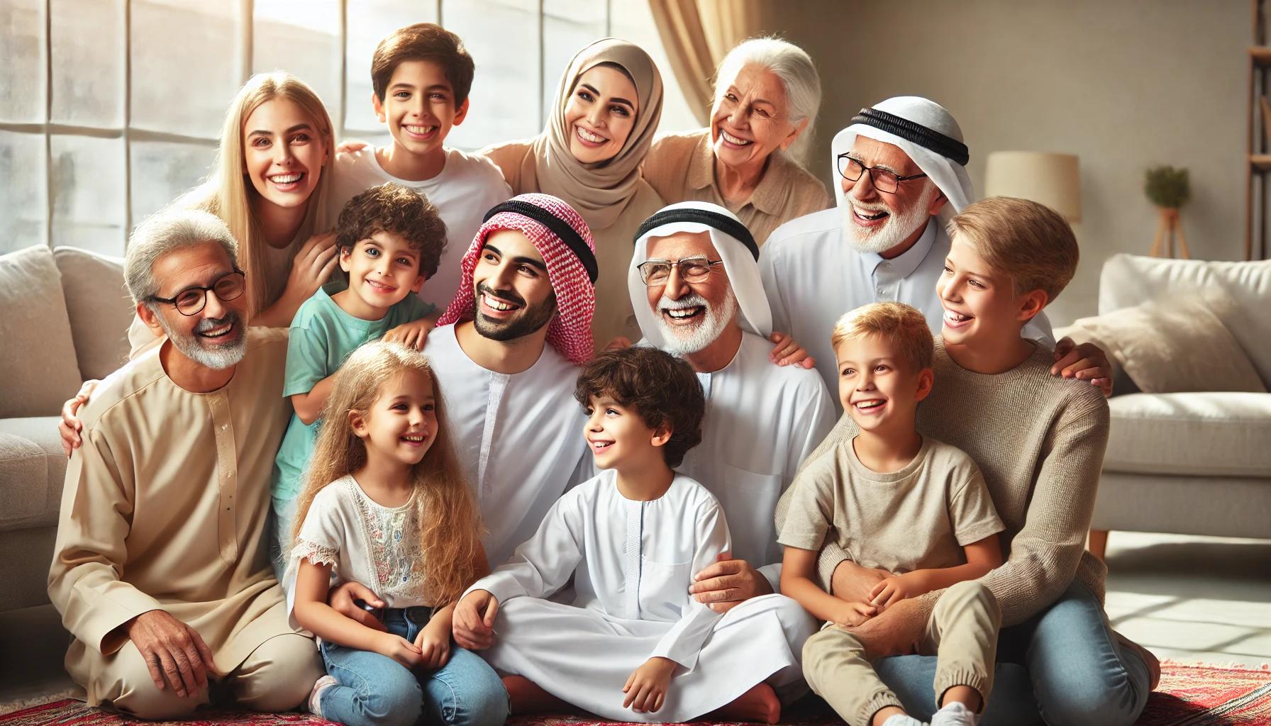 رحلة دفية مع شجرة العايلة العربية من الكويت